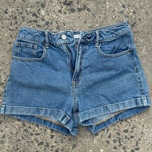 PACSUN Blue Denim Shorts